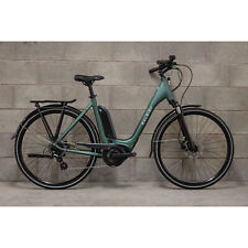 Raleigh Motus Low Step Hybrid Bike - Large, Vintage Green *Rear Wheel Flat Spot*