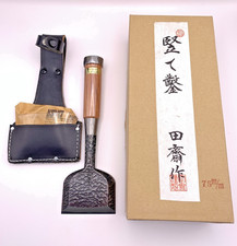 Japanese Chisel Tasai nomi "Akio Tasai" Tate nomi 75mm Extra Wide Woodwork tool
