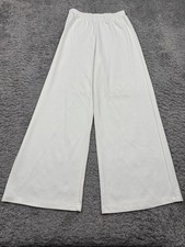 Bryn Walker Pants Women Small White High Rise Ultra Wide Leg Palazzo Trousers