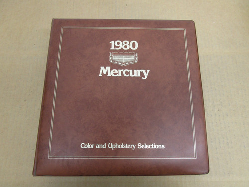 1980 mercury dealer album - mercury,
