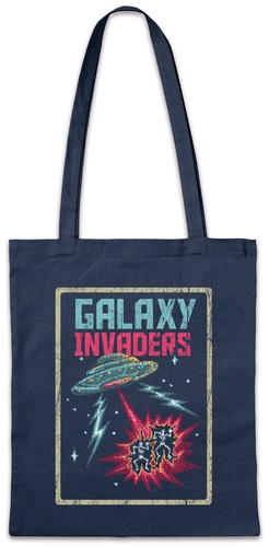 Pixel galaxy invaders shopper - galaxy,