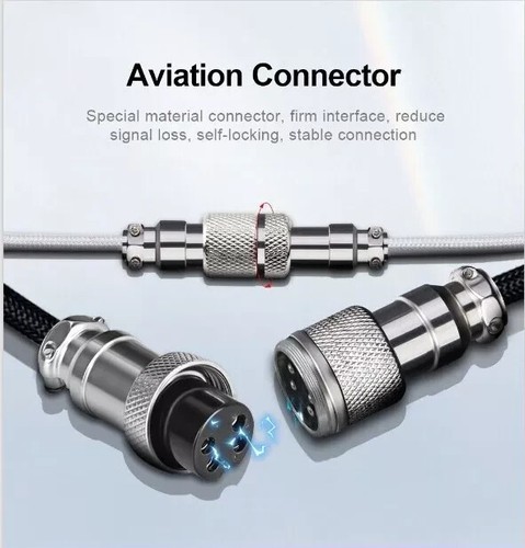 Gx16 4pin metal inline - 4pin,