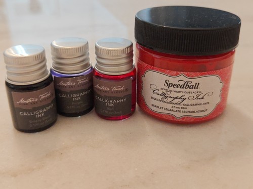 Speedball calligraphy ink - calligraphy,
