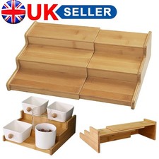 Wooden Extendable Shelf 3Tier