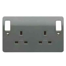 MK K2746GRA Gray 2 Gang Double