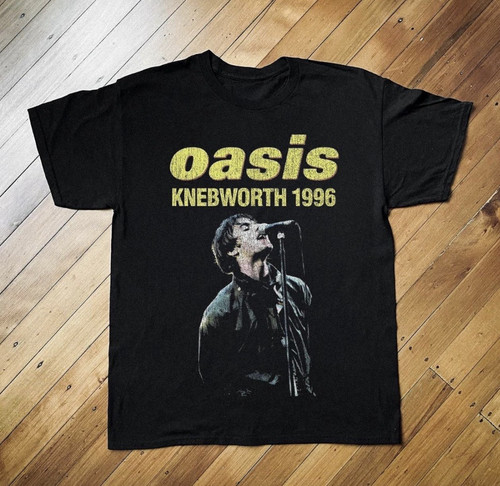 Oasis knebworth 1996 - 1996, black