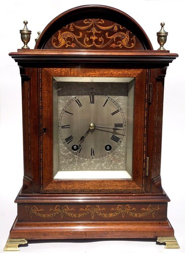 Antique inlaid mahogany - inlaid,