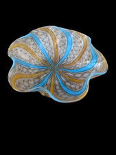 Vintage Murano Laticino Ribbon