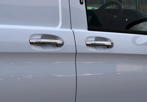 Chrome door handle trim - handle, covers