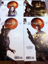 Serenity 1 & Variant, 2, 3 Dark Horse Buffy Vampire Slayer Firefly NM 2005 OOP
