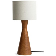 Modern Wood Table Lamp Walnut