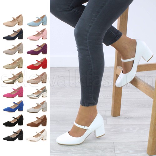 Womens ladies chunky - , mid