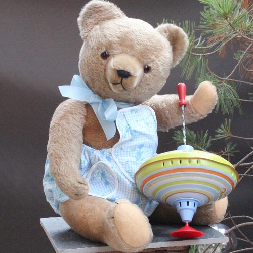 Antique hermann teddy bear - antique,