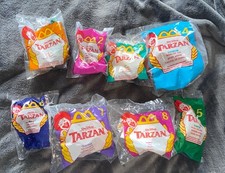 McDonalds set of 8 Tarzan toys