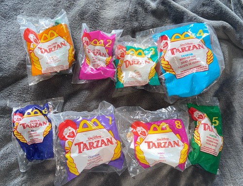 Mcdonalds set tarzan toys - set,