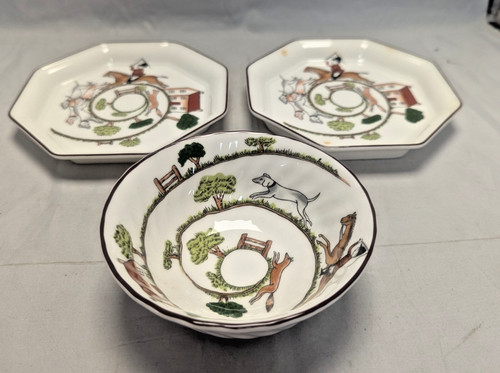 Wedgwood bone china hunting - wedgwood,