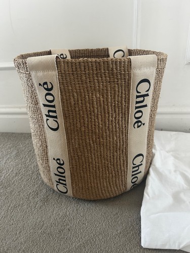 Chloe large woody basket bag - woody,