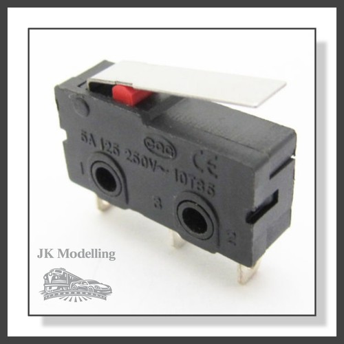 Micro switch with - micro, 16mm