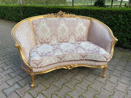 Sofa early 1900s french louis - early,
