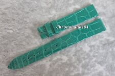 Genuine OEM Audemars Piguet 14/12mm Green Shiny Leather Watch Strap Band NEW!