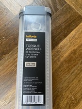 Halfords Advanced Torque wrench 1/2"drive 20 To 100 N.m