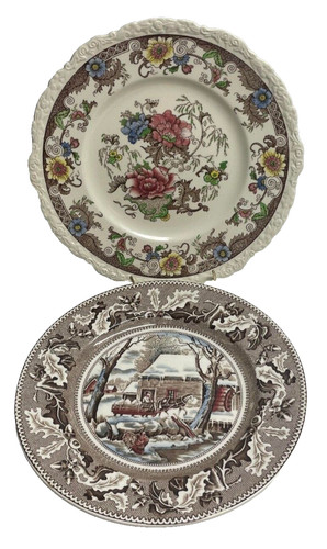 Royal cauldon bentick plate - royal,