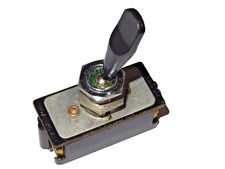 Toggle Switch Bulgin ? On-Off 6A 250V / 10A 125V  Vintage  New Old Stock VGC