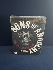 SONS OF ANARCHY COMPLETE SEASONS 1-4 DVD SET - SEALED - FREE UK POSTAGE!!