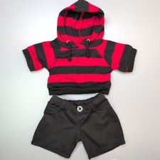 Build A Bear Red & Black