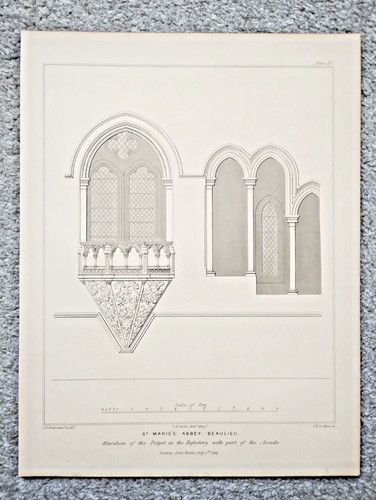 Pulpit refectory at - in,