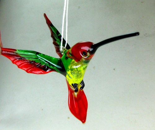 Hand blown glass animal - glass,