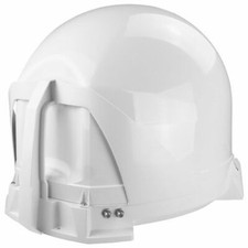 Maxview MXL023 VUQube 2 White Automatic Portable Caravan Satellite Dish Twin LNB