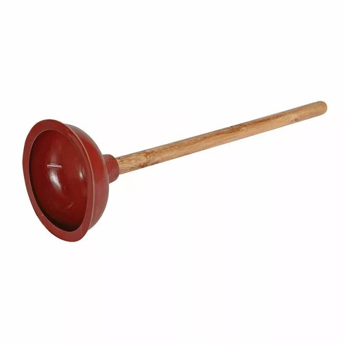 Toilet plunger drain - toilet,