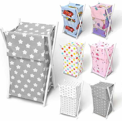 Laundry basket with - laundry, white