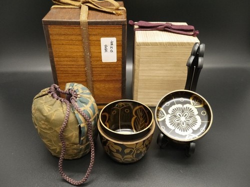 Japan vintage lacquer wooden - lacquer,
