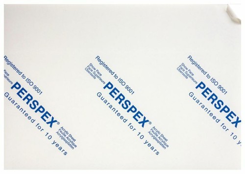 3mm white perspex acrylic - 3mm,