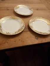 3 Noritake saucers
