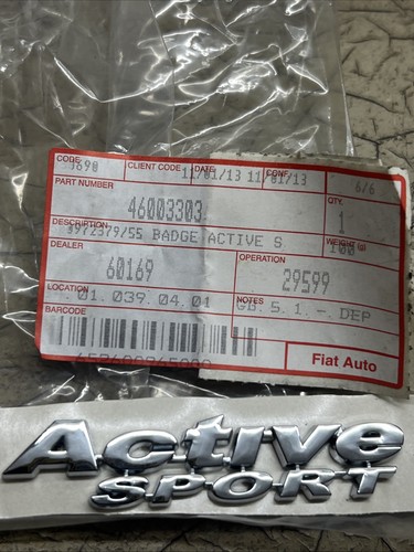 Genuine fiat part 46003303 - part.,