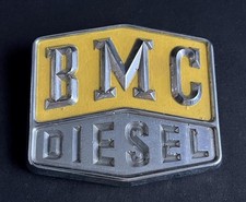 BMC DIESEL ENGINE BUS COACH TRUCK LORRY WAGON TRACTOR COMMERCIAL GRILLE BADGE