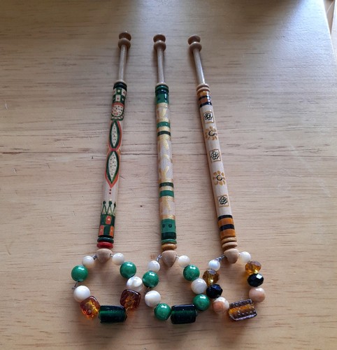 Wood lace bobbins by - 3, sarah
