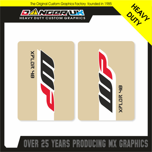 Motocross upper fork - upper,