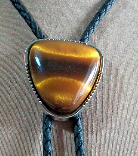 Western bolo tie silver - western,