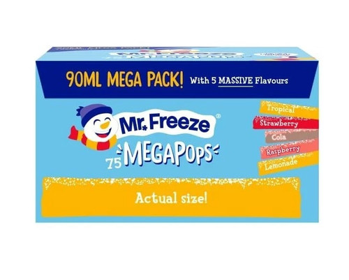 Freeze ice pops assorted - mr,