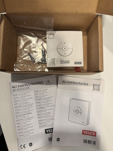 Velux kli 312 wall - wall, switch