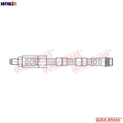 Brake hose 914 for peugeot - for,