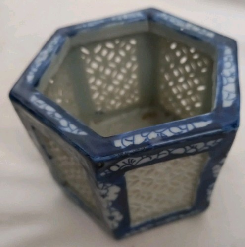 Ornament cricket cage blue - blue, &