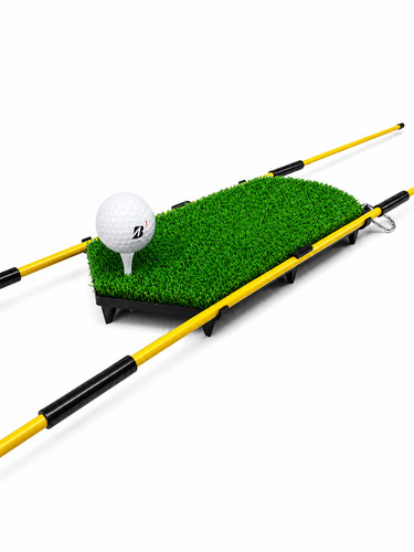 Spiked golf mat - winter,