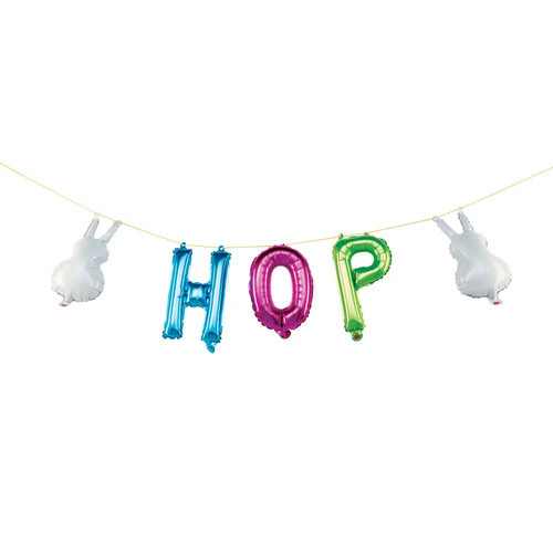 Easter hop mylar balloon - easter, ft.