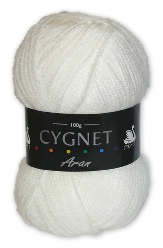 Cygnet aran knitting yarn - aran, /