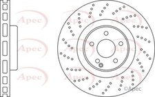 Apec Brake Disc Front Single